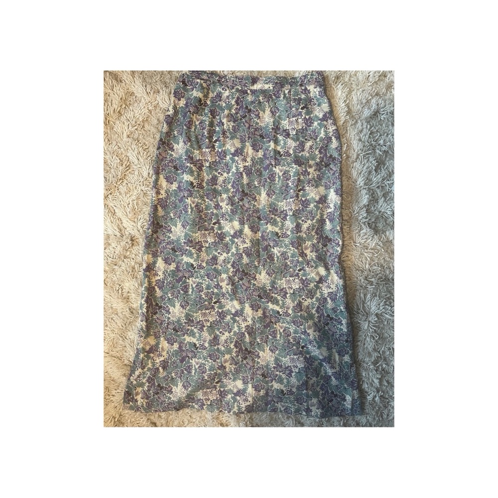 Floral Midi Skirt